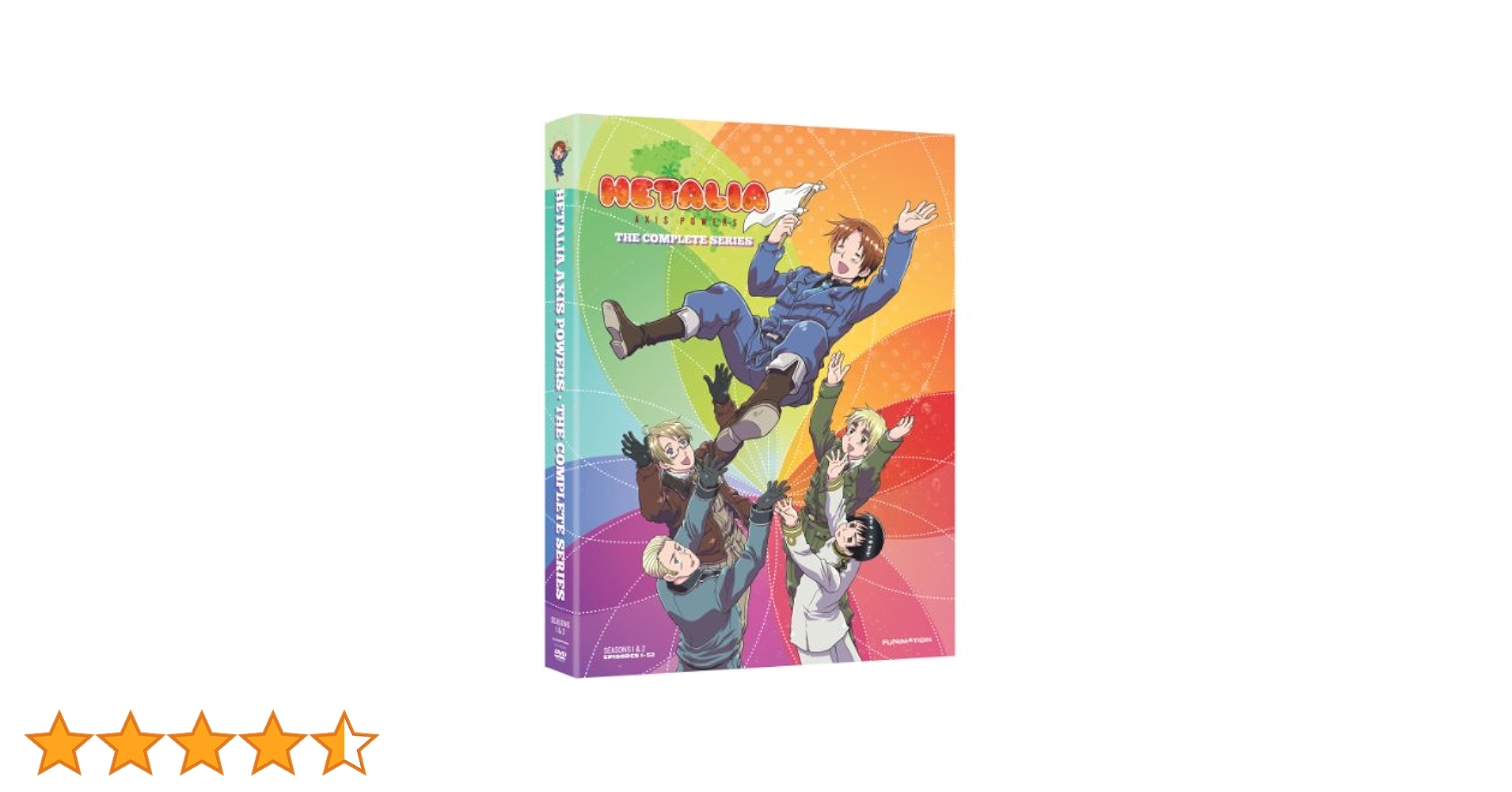 Amazon.co.jp: ヘタリア Axis Powers DVD-BOX (全52話収録) 北米